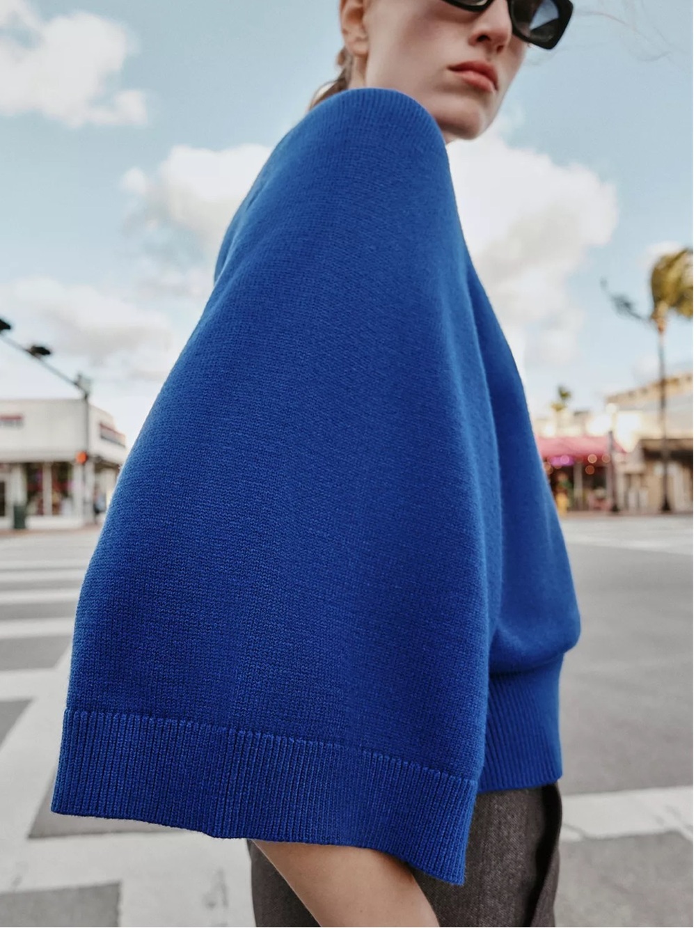 🆕 Zara Wide Sleeve Knit Jumper - Picture 3 of 8